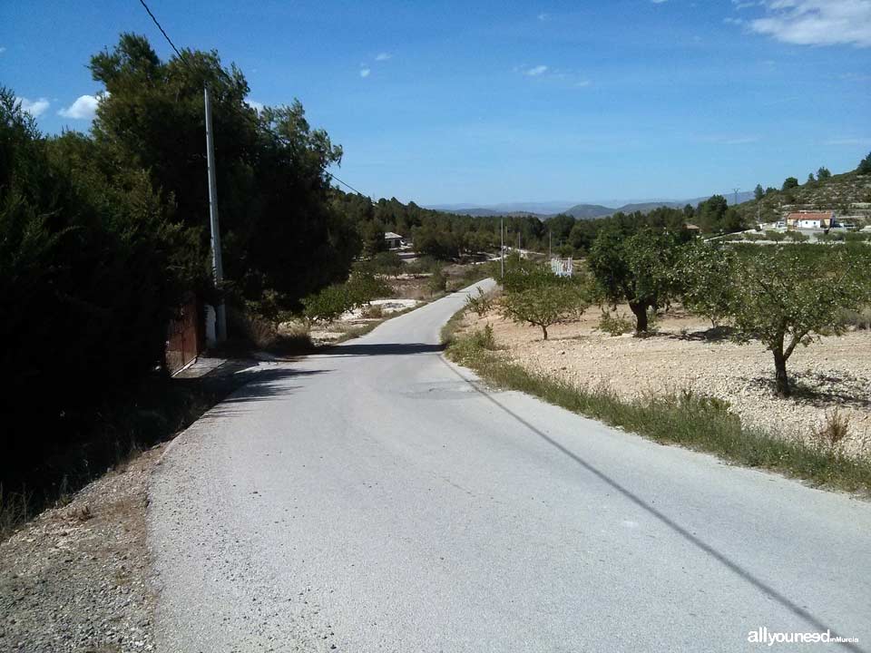 Camino Natural Vía Verde del Noroeste. Bullas. Senderismo y cicloturismo en  Murcia