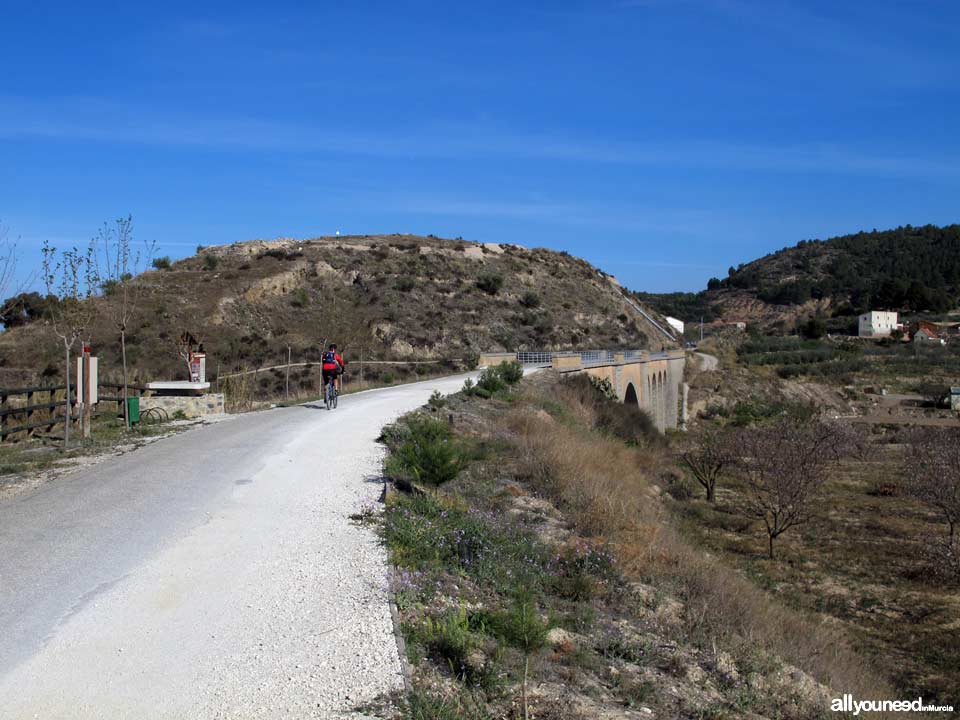 Camino Natural Vía Verde del Noroeste. Cehegín. Senderismo y cicloturismo en  Murcia