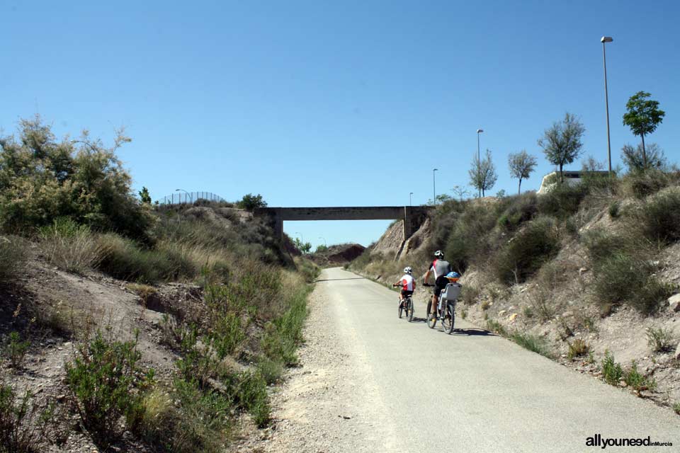 Camino Natural Vía Verde del Noroeste. Senderismo y cicloturismo en  Murcia