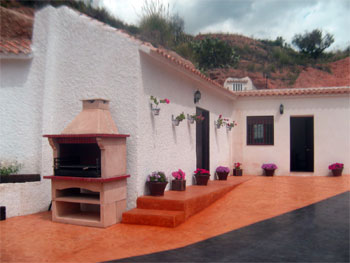 Casa Cueva Río Chícamo en Abanilla. Alojamiento rural.