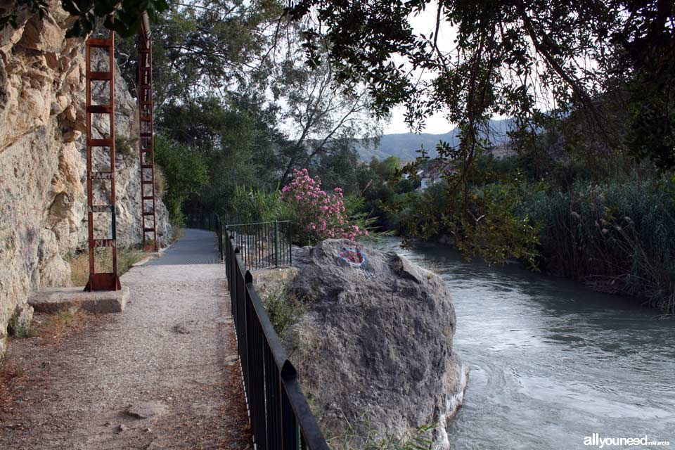 Waterwheel Route in Abarán, Murcia. Trail to the Hoya de D.García Waterwheel