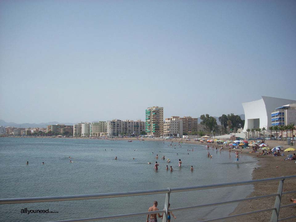 Playa de las Delicias. Playas de Águilas. Playas de Murcia