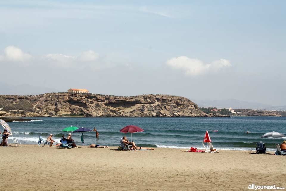 Playa de La Carolina. Playas de Águilas. Playas de Murcia