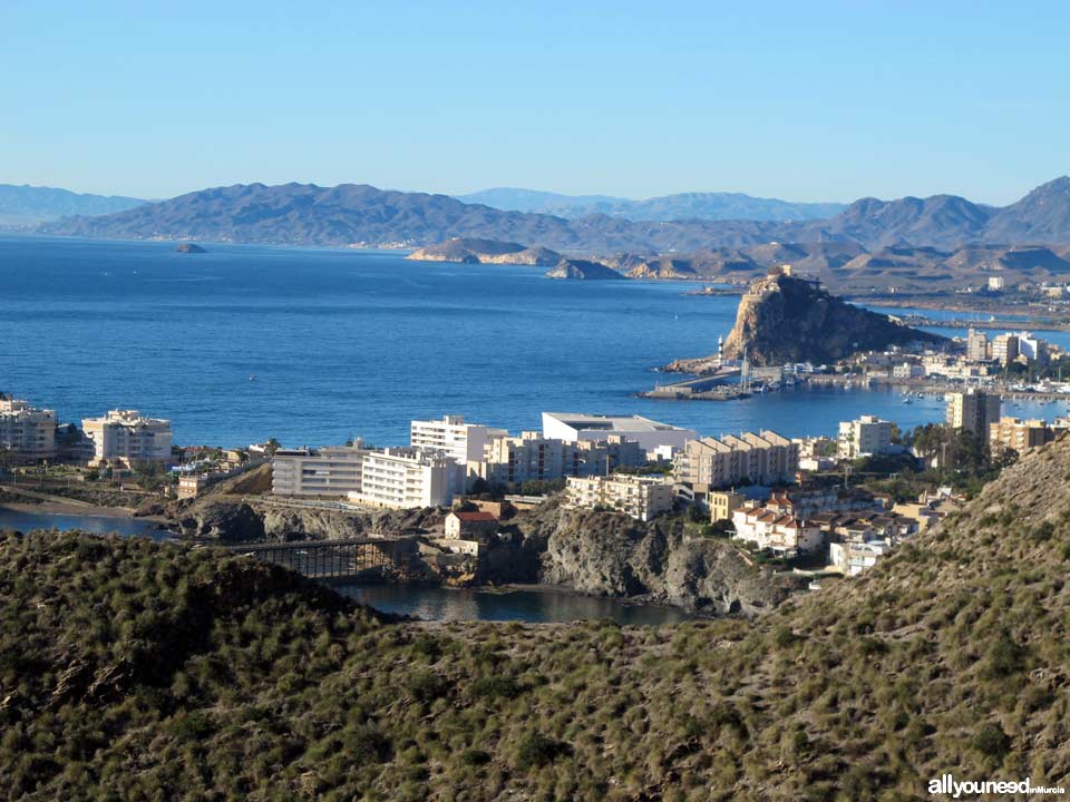 Panoramic Views of Águilas. Bay of Águilas