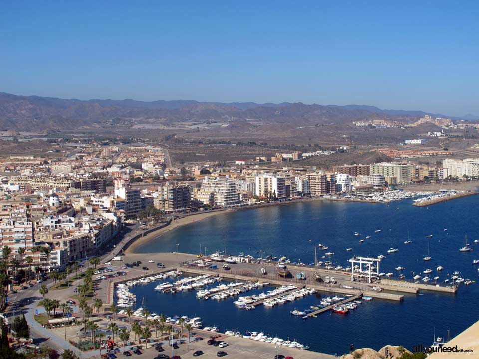 Panoramic Views of Águilas. Levante Port and Beach (E)