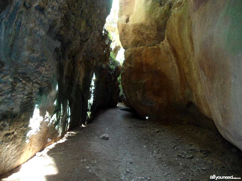 Estrecho de la Arboleja en Aledo