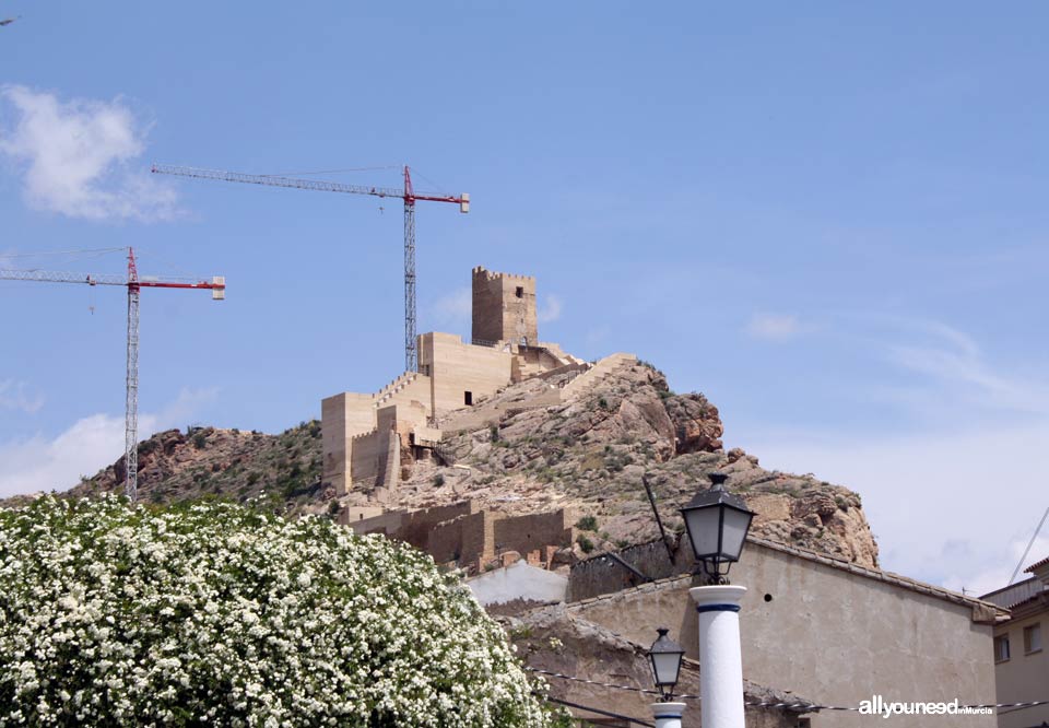 Guía de Castillos medievales en Murcia. Castillo de Alhama de Murcia