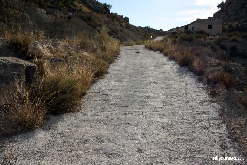 Cabezo del Tío Pío, poblado íbero. Inicio sendero