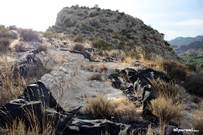 Cabezo del Tío Pío, poblado íbero. Yacimiento