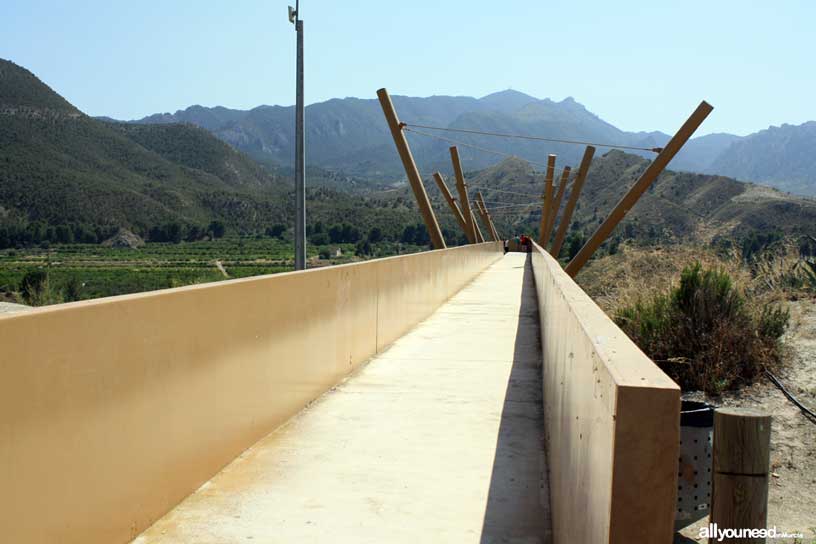 Cave Park in Blanca. Mirador del Alto de Bayna