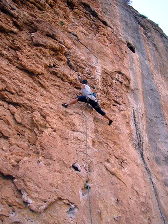 MurciAventuraS en Blanca. Escalada