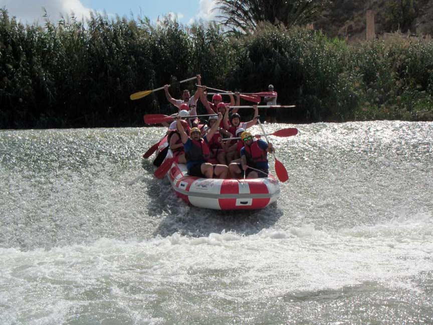 MurciAventuraS en Blanca. Rafting