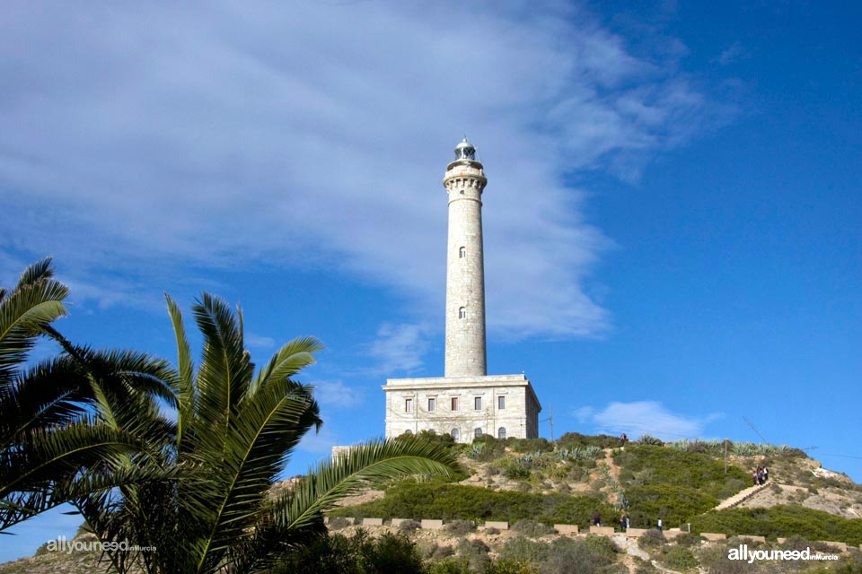 Tourism in Murcia, a hang-up free region. Cabo de Palos litghthouse