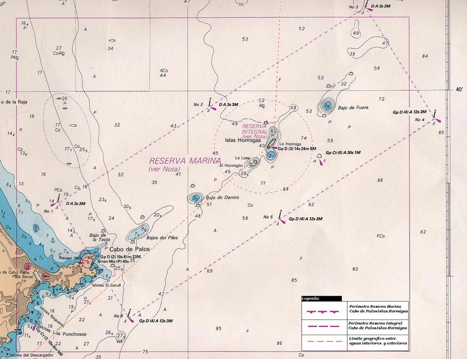 Marine reserve of Cabo de Palos and Islas Hormigas