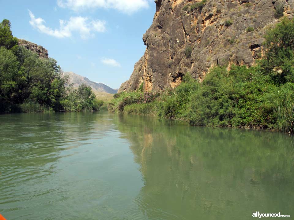 Descent of Almadenes Canyon. Calasparra and Cieza