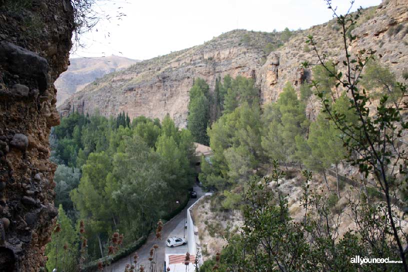 Santurario Nuestra Señora de la Esperanza en Calasparra. Mirador de las Escarihuelas