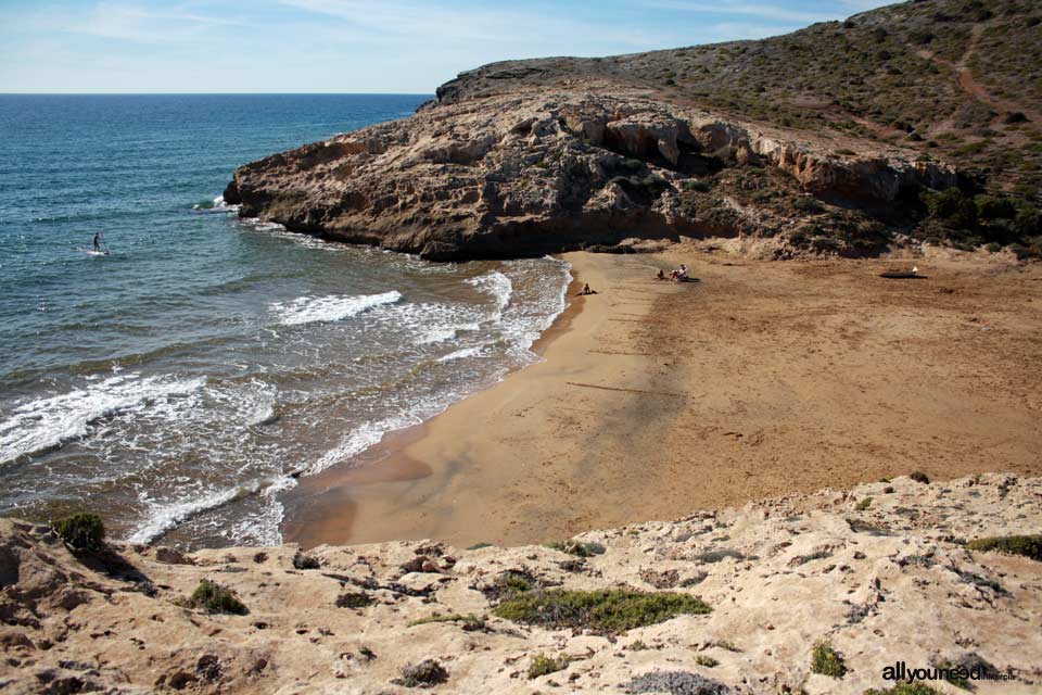 10- Sendero Cala Reona-Déntoles.Cala de los Déntoles. Calblanque