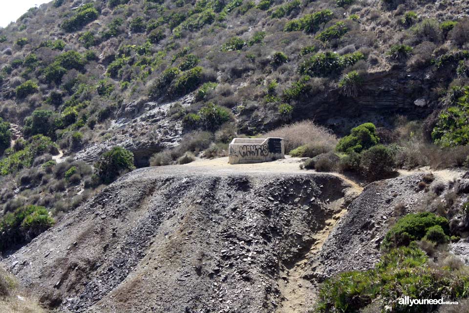 4- Sendero Cala Reona-Déntoles. Pozos Mineros. Calblanque