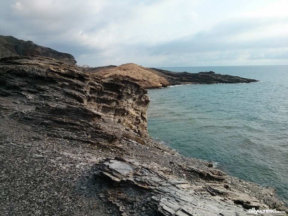 Punta Negra y Punta Espada al fondo en Calblanque