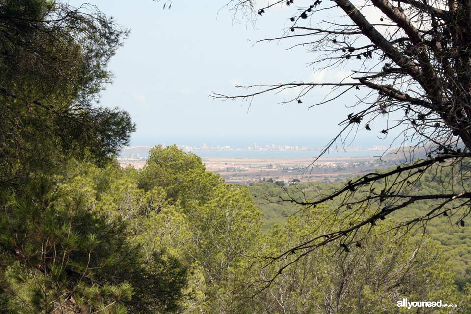 Monte de las Cenizas. Senderismo en Calblanque