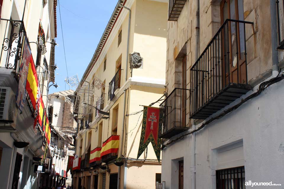 Calles y Plazas en Caravaca de la Cruz