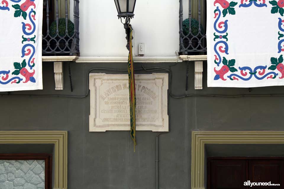 Calles y Plazas en Caravaca de la Cruz