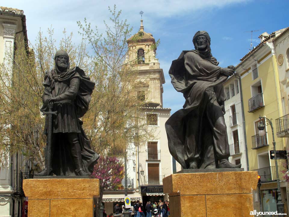 Streets and Squares of Caravaca de la Cruz. City Hall Square