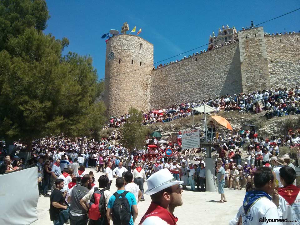 Guide of Castles in Murcia. Caravaca de la Cruz Castle. Spain