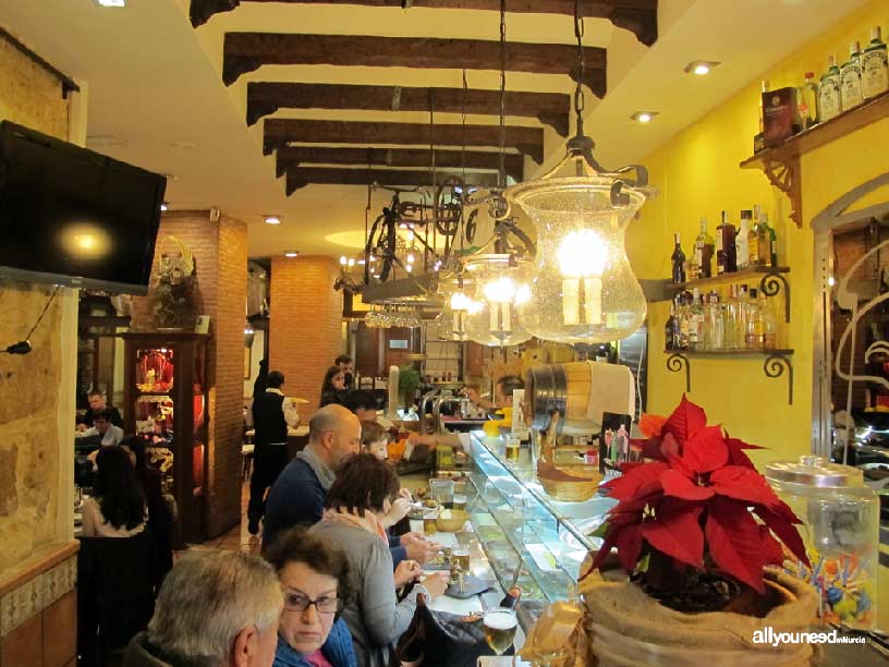 Bar La Tartana resturant in Cartagena