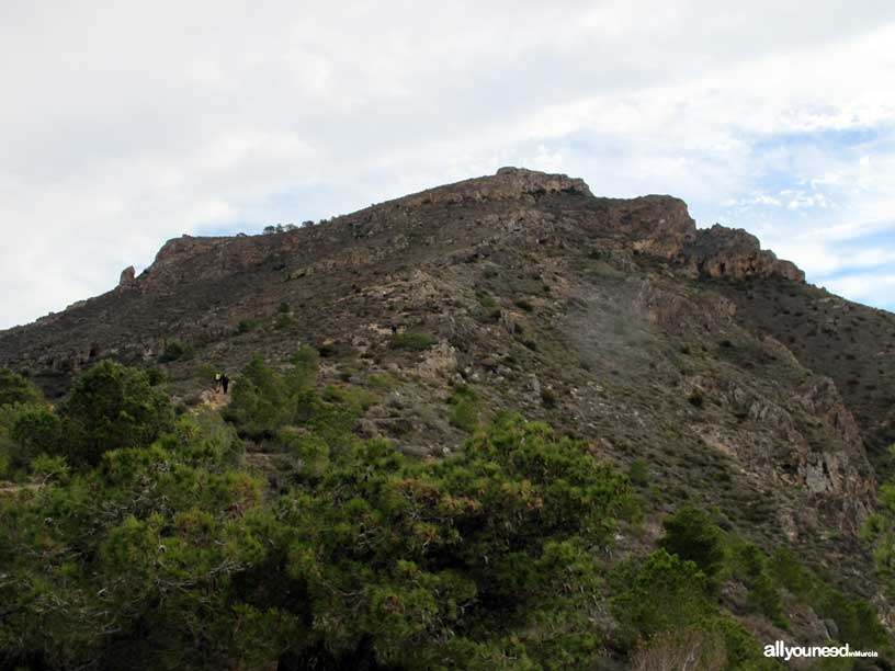 Ruta Tentegorra-Monte Roldán. Ascensión al Monte Roldán