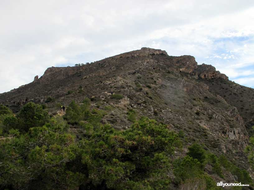 Route between Tentegorra and Monte Roldán