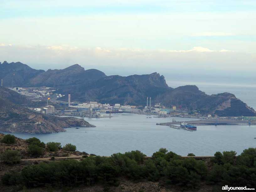 Ruta Tentegorra-Monte Roldán. Bahía de Escombreras