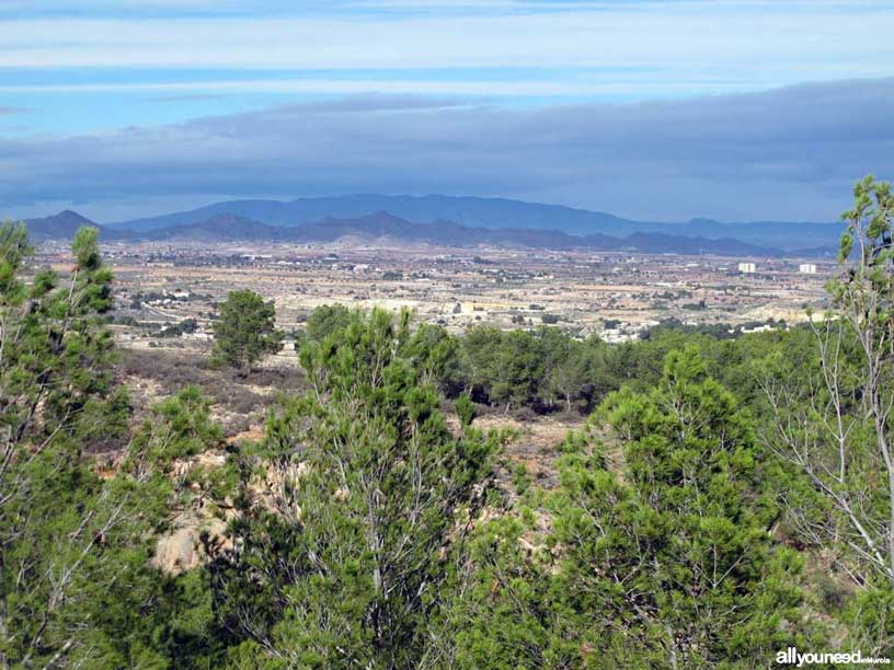 Route between Tentegorra and Monte Roldán