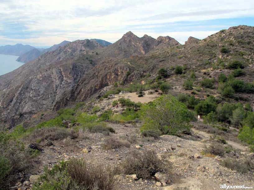 Route between Tentegorra and Monte Roldán