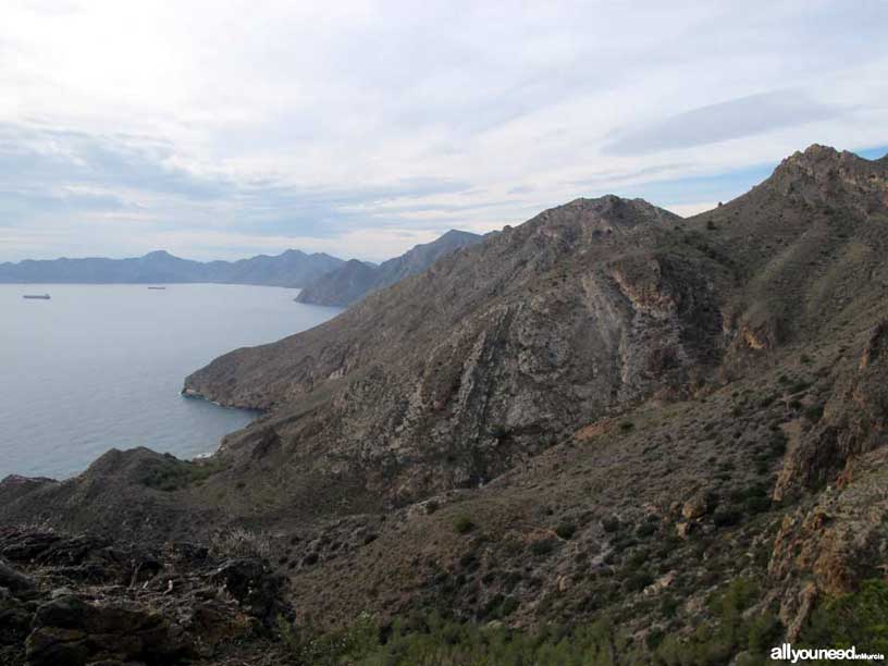 Route between Tentegorra and Monte Roldán