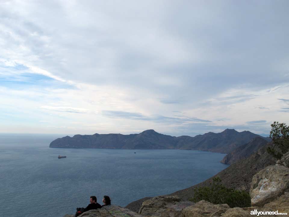 Panorámicas desde el Monte Roldán en Cartagena. Mirador de Rodán