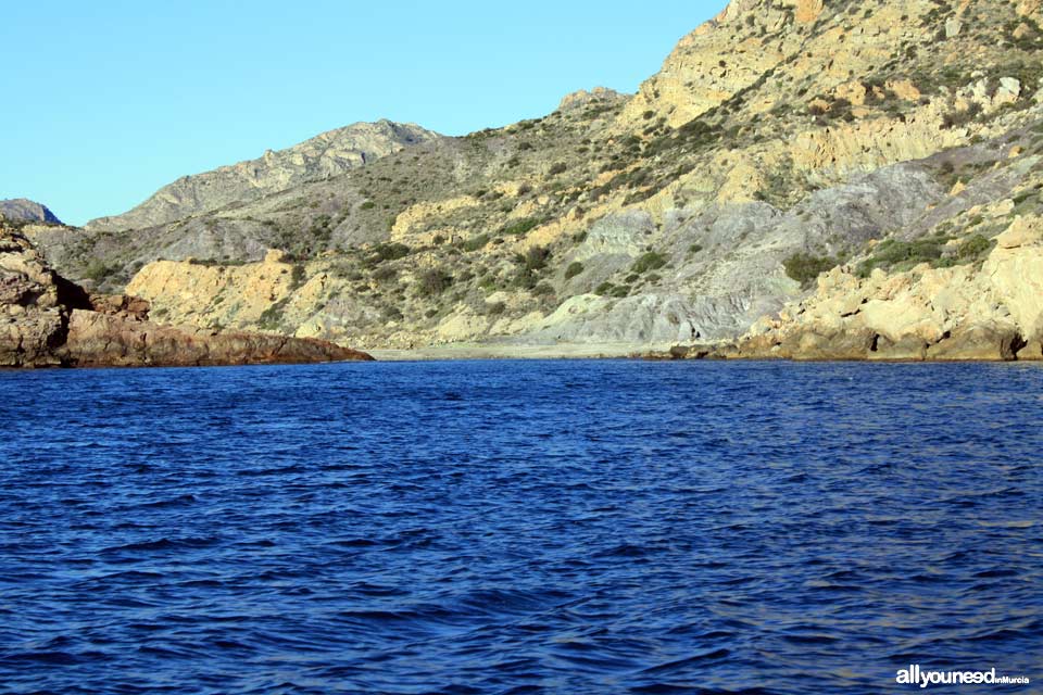 Cala del Gallito en Cartagena