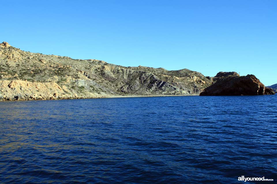 Cala del Gallito en Cartagena
