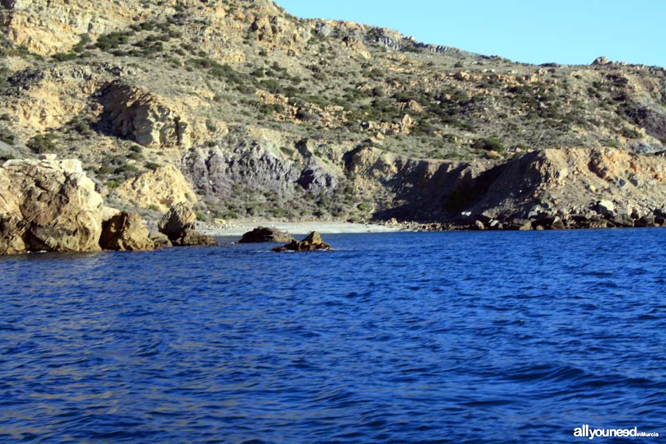 Cala del Gallito en Cartagena