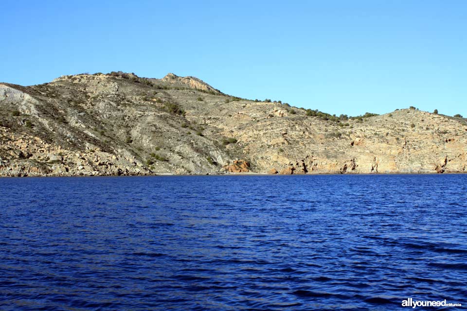 Playa la Parajola en Cartagena