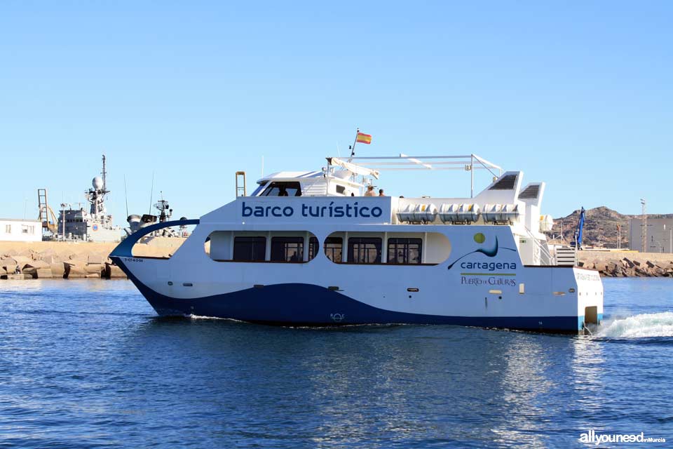 Barco Turístico - Puerto de Cartagena