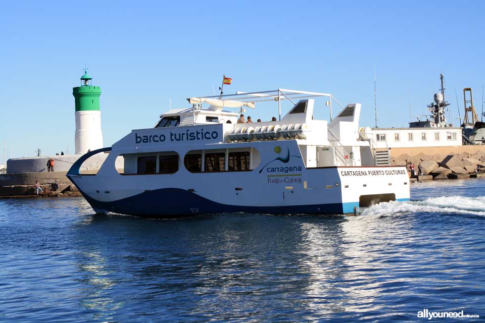 Barco Turístico - Puerto de Cartagena