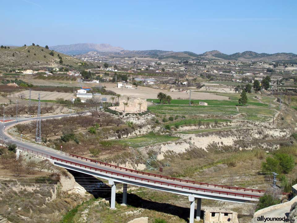 Panoramic view of Cehegín. Ermita de San Sebastián