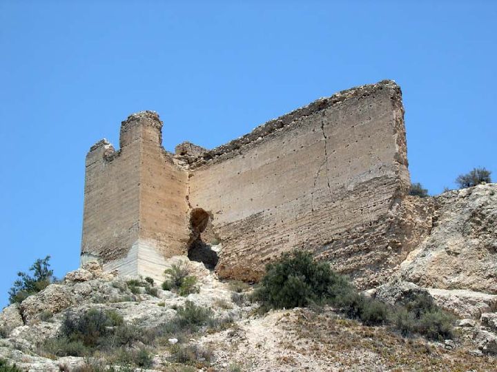 Guía de Castillos medievales en Murcia. Castillo de Cieza