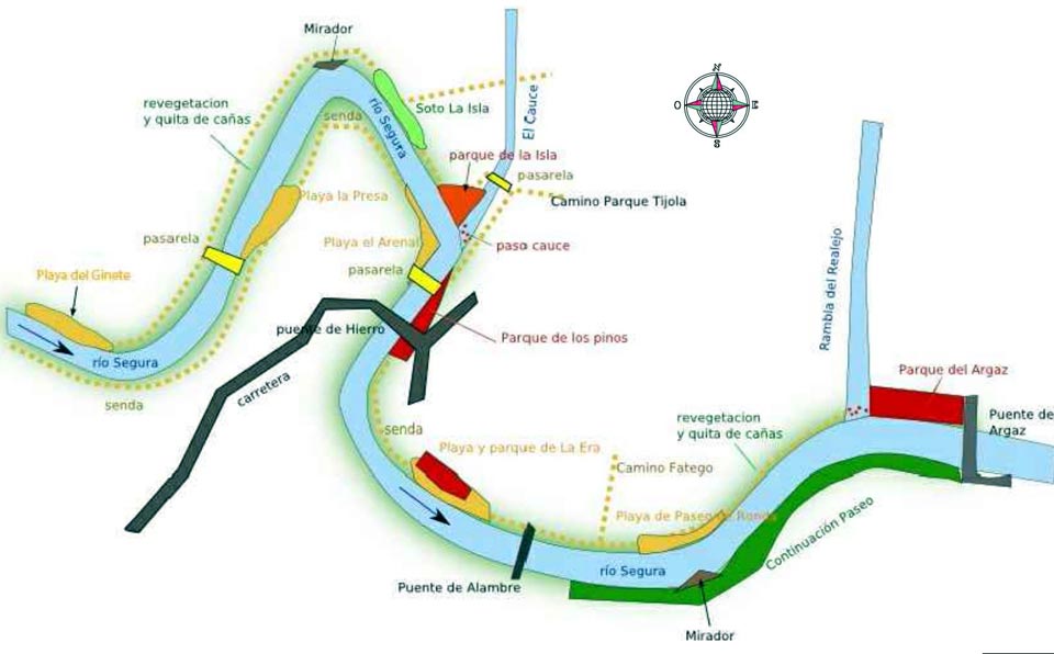 Paseo Ribereño por Cieza