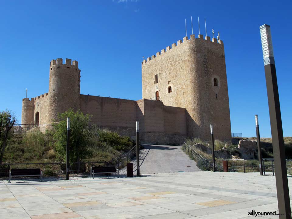 Guía de Castillos medievales en Murcia. Castillo de Jumilla