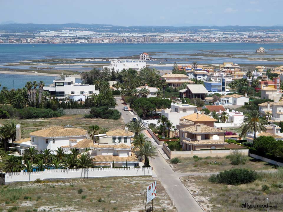 Golas de la Torre y del Ventorrillo en La Manga del Mar Menor