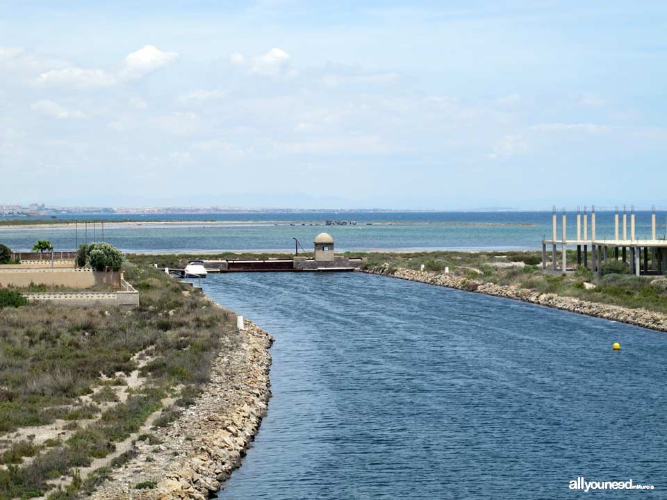 Gola del Charco en La Manga del Mar Menor