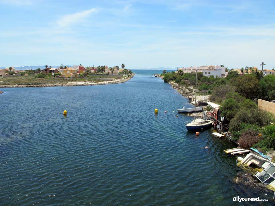 Gola del Charco en La Manga del Mar Menor