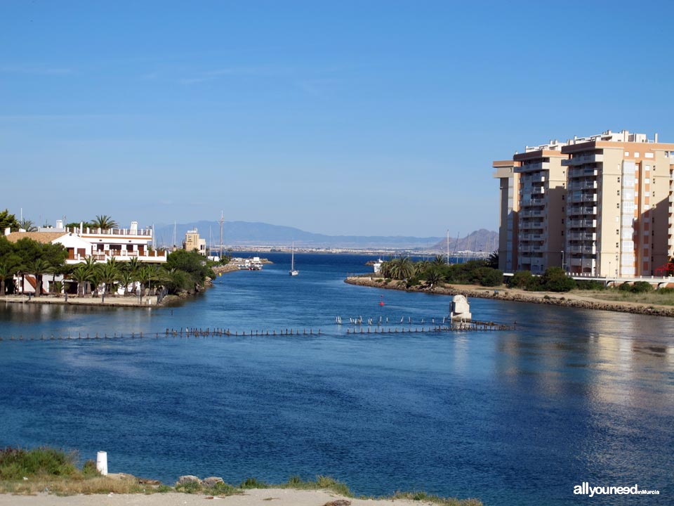 Gola del Estacio en La Manga del Mar Menor